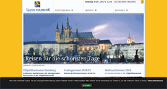 Desktop Screenshot of lloydtouristik.de